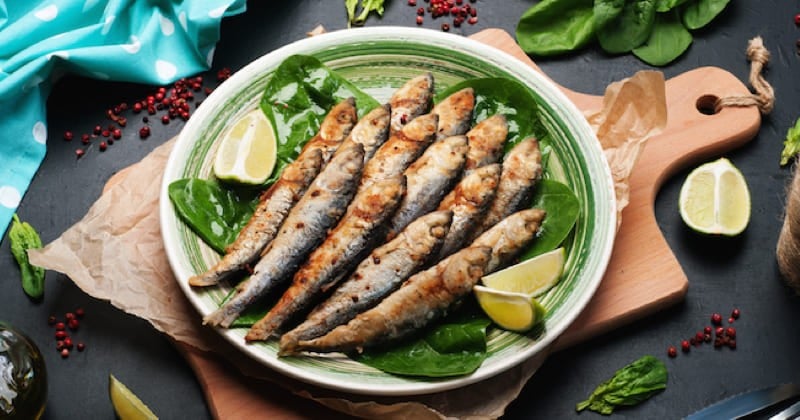 Sardines marinées au citron 