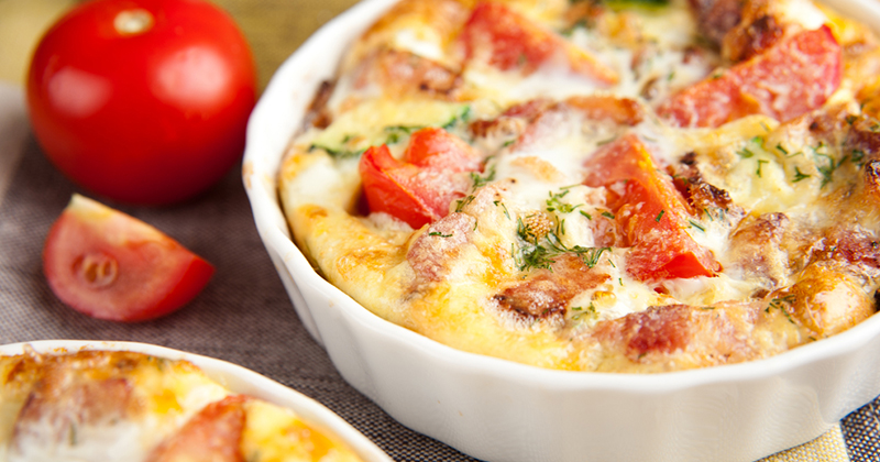 Quiche healthy à la Provençale