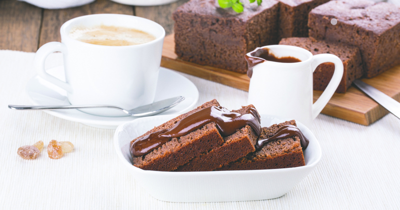 Gâteau de semoule au chocolat