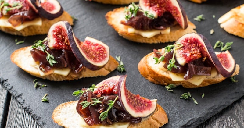 Crostini aux figues