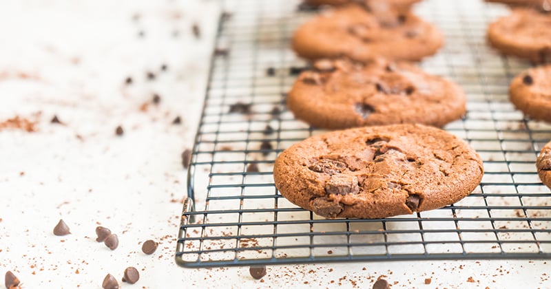 Cookies au café et chocolat