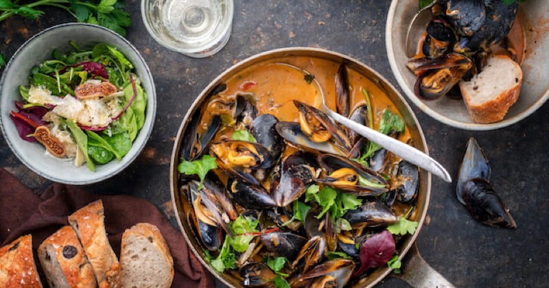 Bouillabaisse aux moules