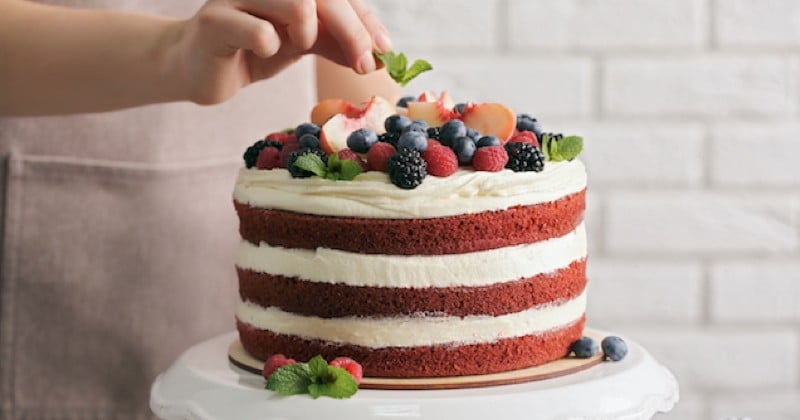 Layer cake red velvet