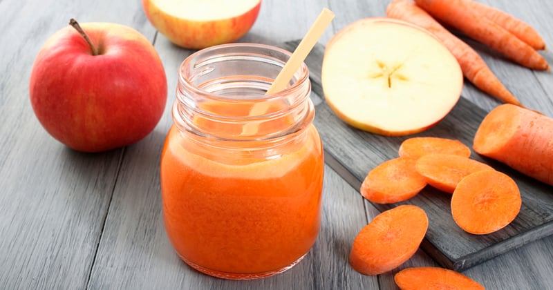 Smoothie pomme et carotte