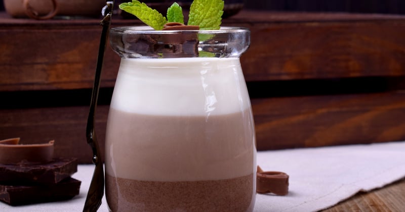 Mousse aux trois chocolats