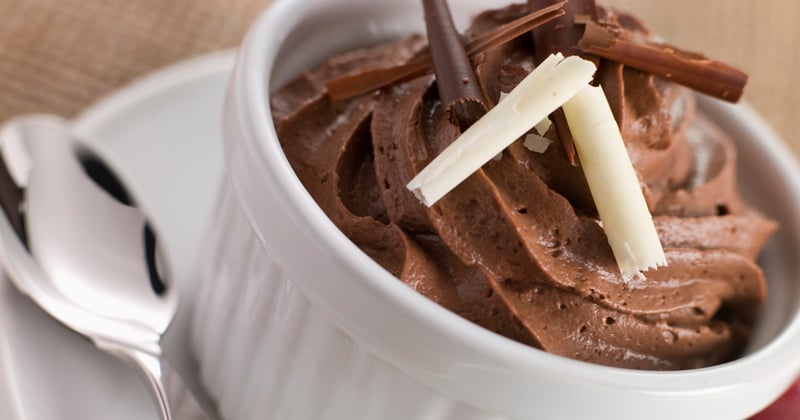 Mousse au chocolat aux spéculoos