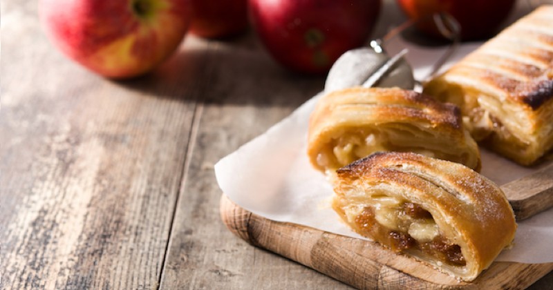 Strudel aux pommes express