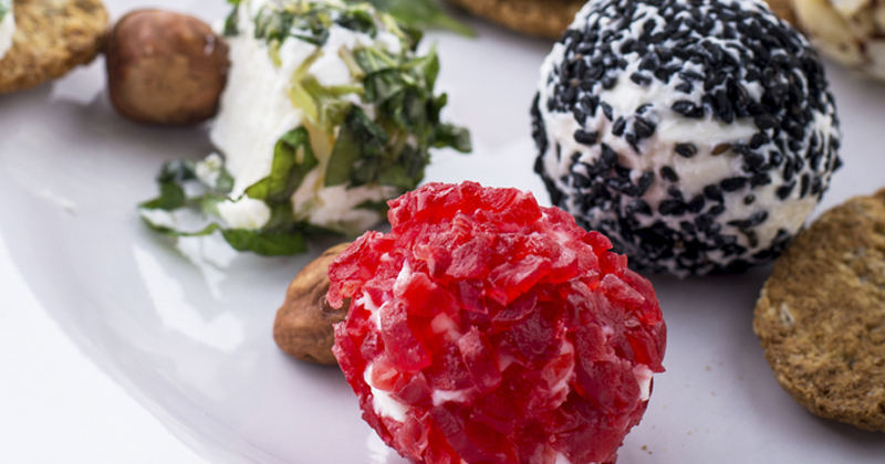 Amuse-bouche au chèvre frais