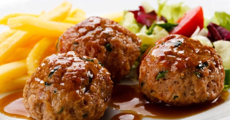 Boulettes de boeuf et sauce au miel