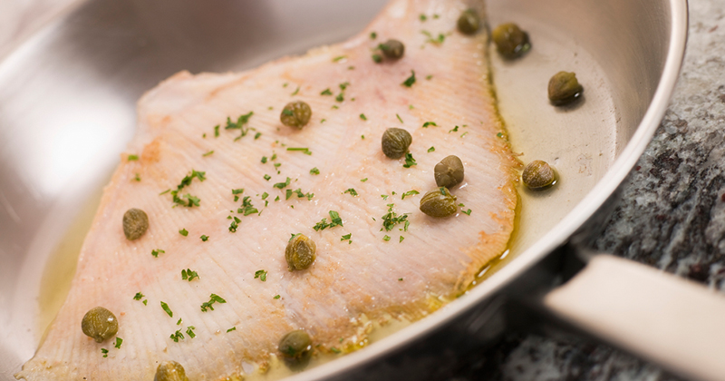 Ailes de raie aux câpres