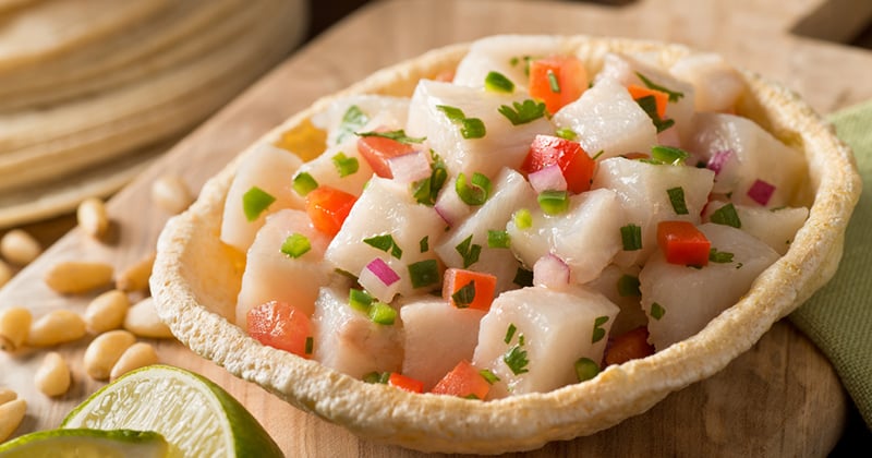 Ceviche de poisson