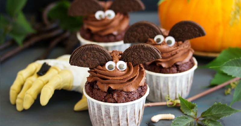 Muffins chauve-souris