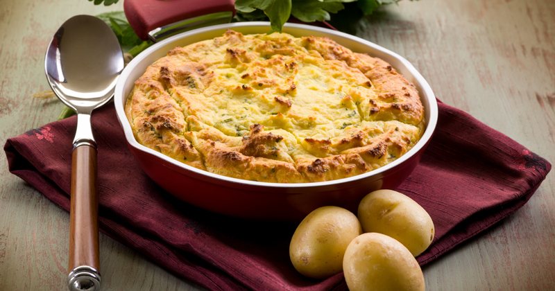 Gâteau de pommes de terre au parmesan