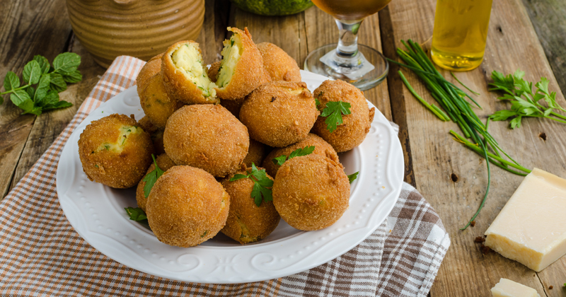 Croquettes de pommes de terre aux sardines