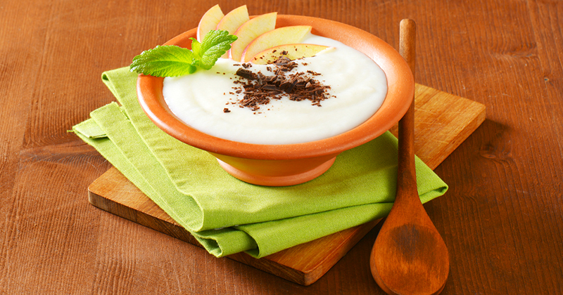 Mousse de pommes au spéculoos