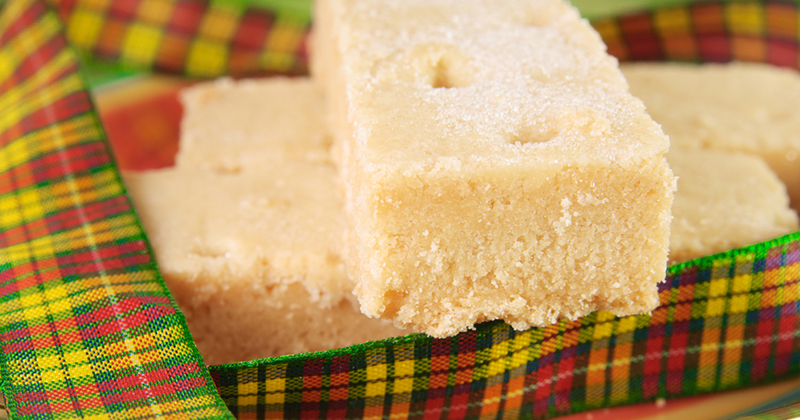 Shortbread à la vanille