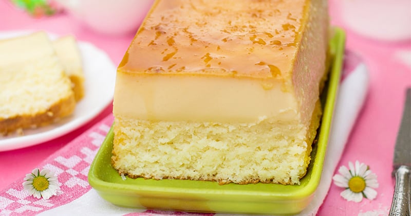 Gâteau magique à la vanille