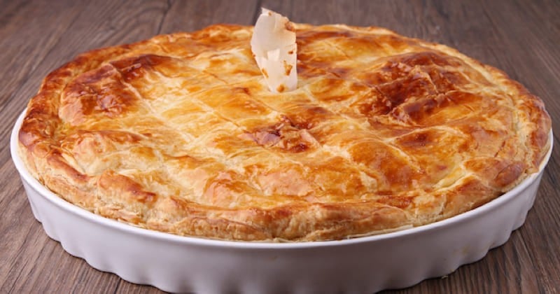 Tourte pommes de terre et truffe noire