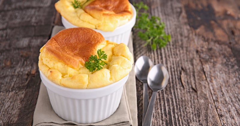 Soufflé au reblochon