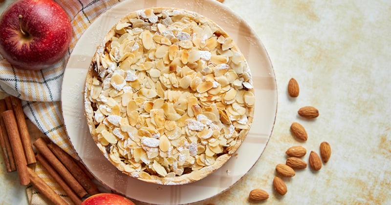 Gâteau aux pommes et carottes