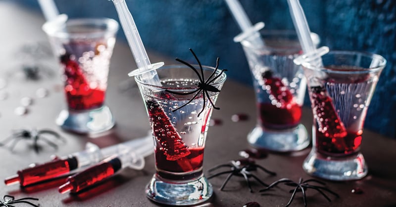 Cocktail d'Halloween sans alcool