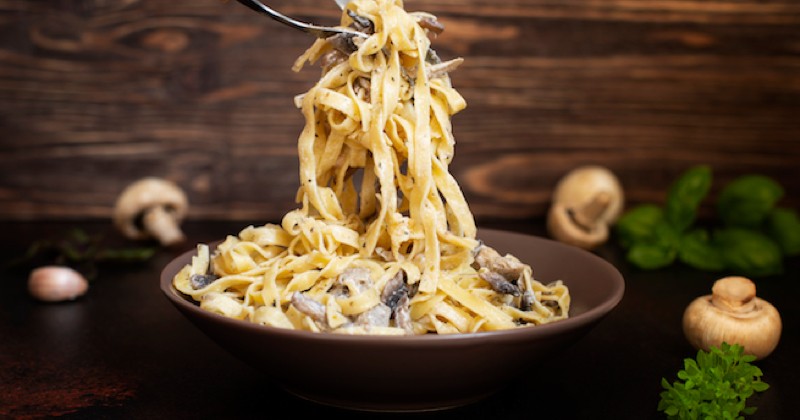 Fettucine aux champignons