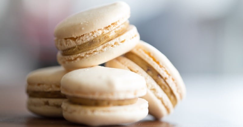 Macarons au foie gras