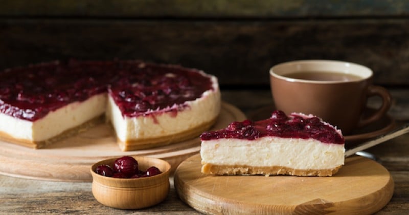 Cheesecake aux cerises