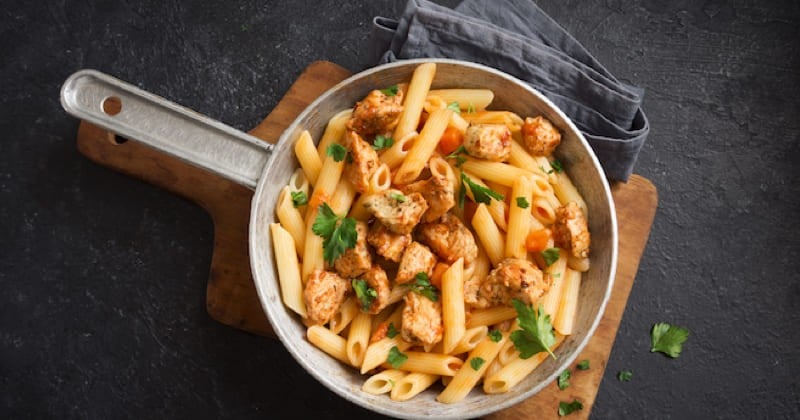 Penne au poulet