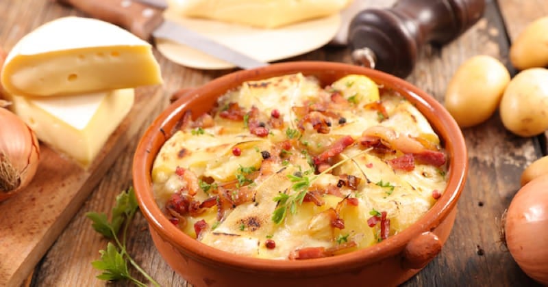 Tartiflette fromage de chèvre