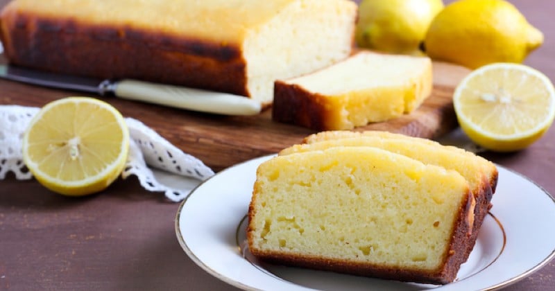 Gâteau au yaourt au citron