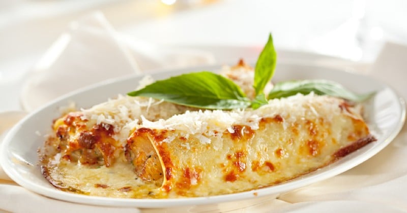 Cannelloni au poulet 