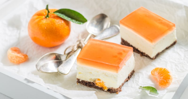 Cheesecake à la mandarine