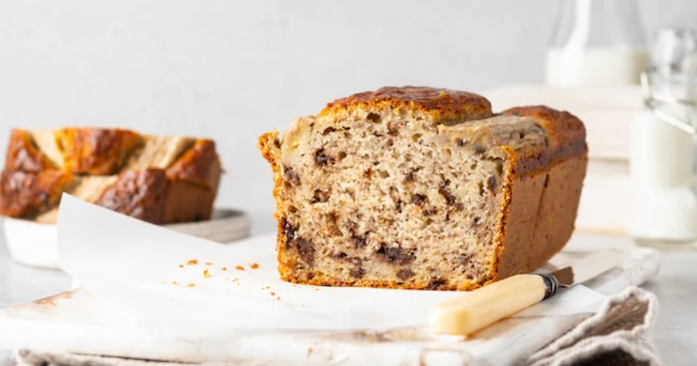 Banana bread au chocolat 