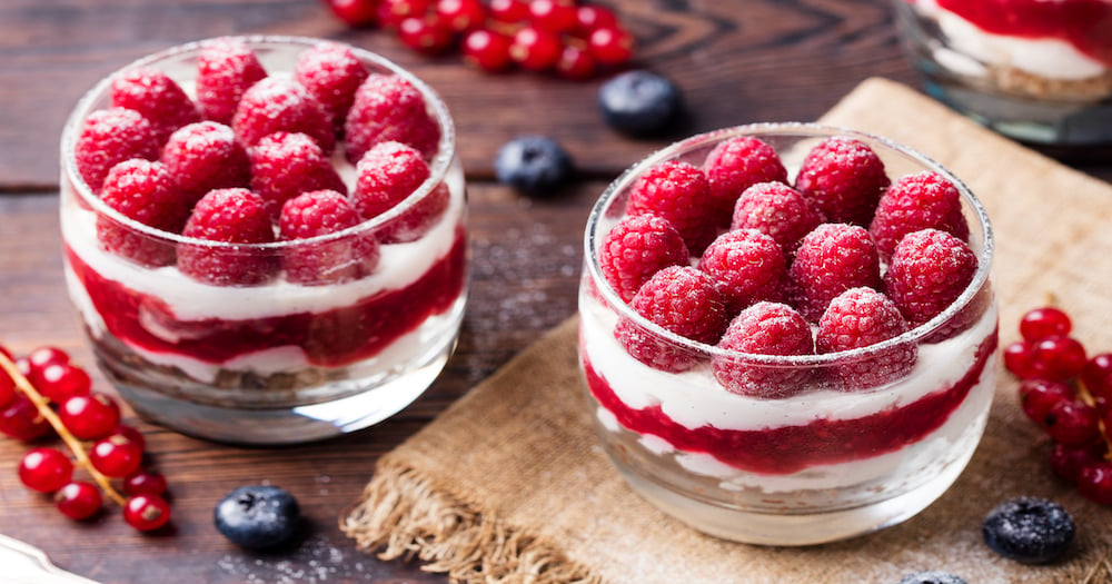 Cheesecake aux framboises