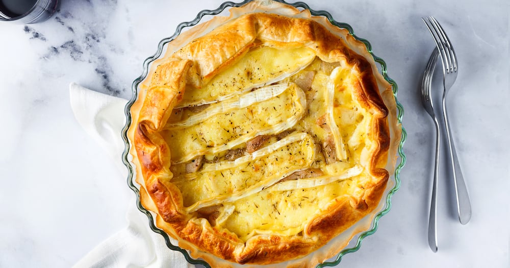 Quiche au brie