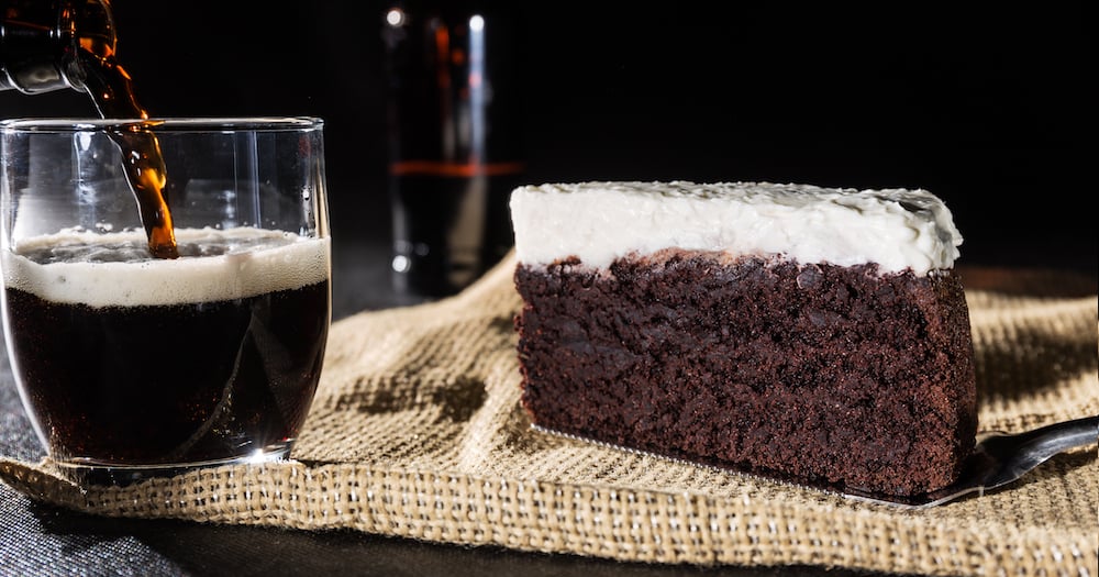 Gâteau au chocolat et à la bière