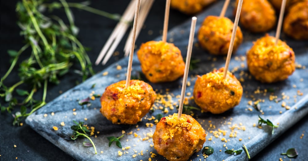 Boulettes de poulet aux abricots et épices