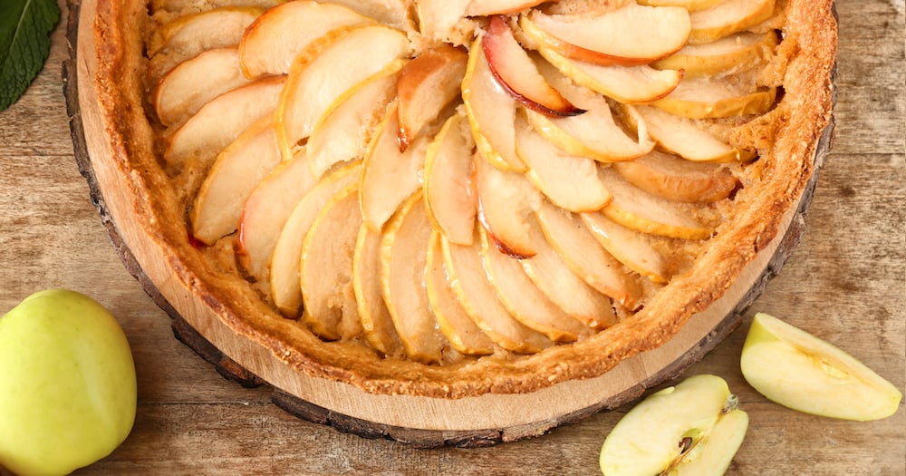 Tarte aux pommes et spéculoos