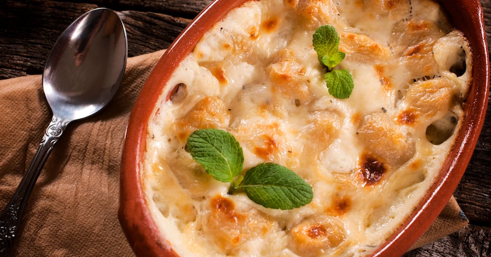 Gratin de gnocchi au fromage