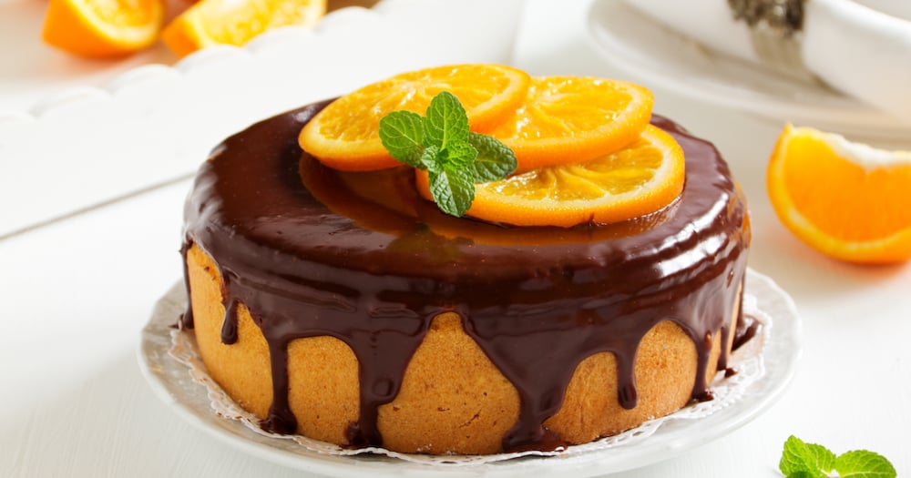 Gâteau moelleux à l'orange et chocolat