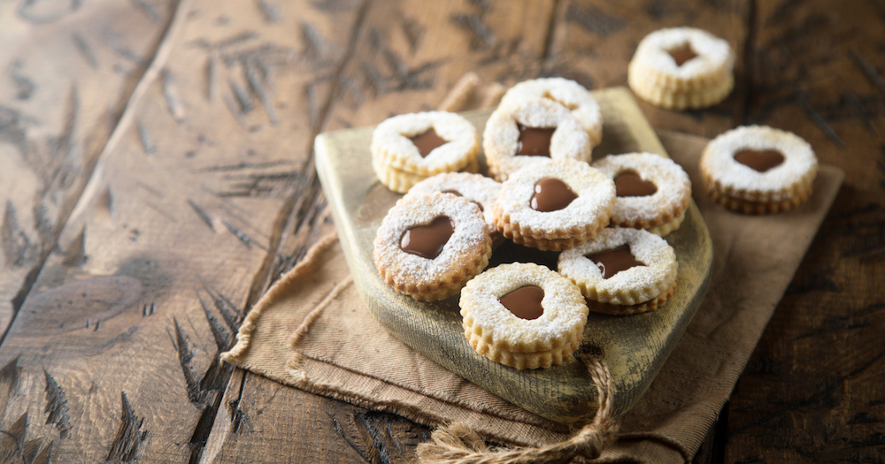 Sablés aux noisettes et pâte à tartiner