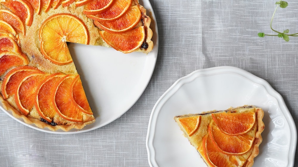 Tarte à l'orange