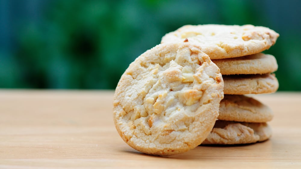 Cookies chocolat blanc beurre de cacahuètes