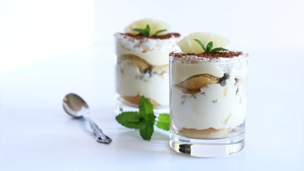 Tiramisu à l'ananas