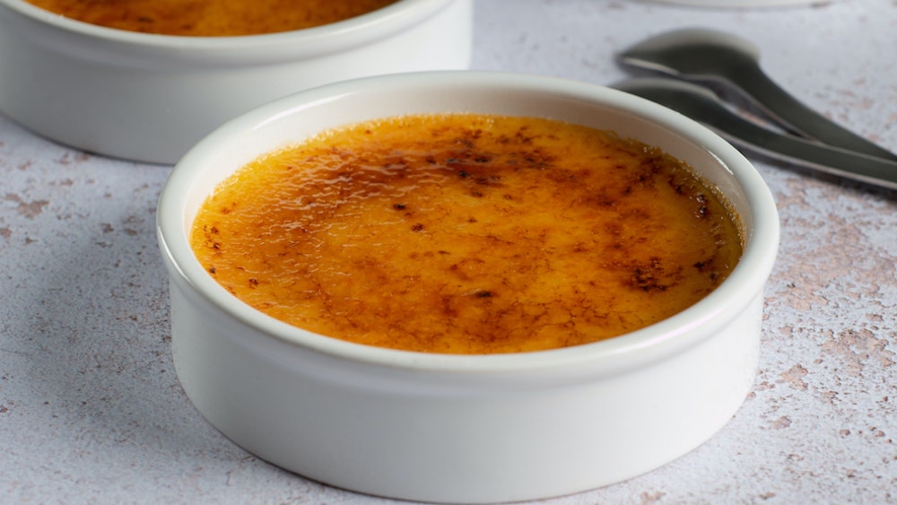 Crème brûlée à la vanille