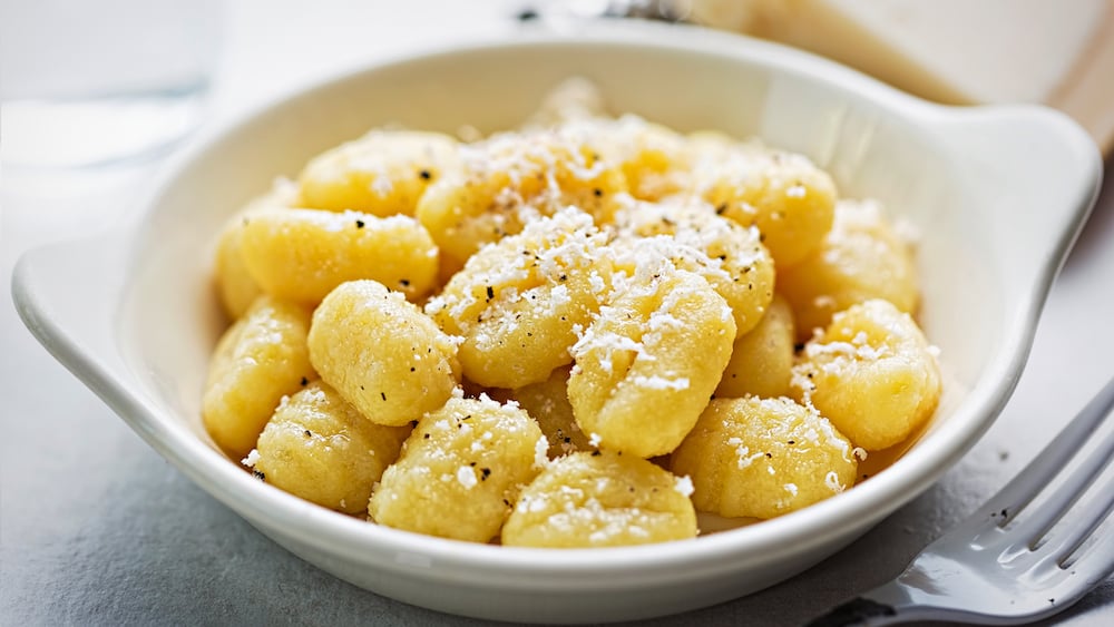 Gnocchis cacio e pepe