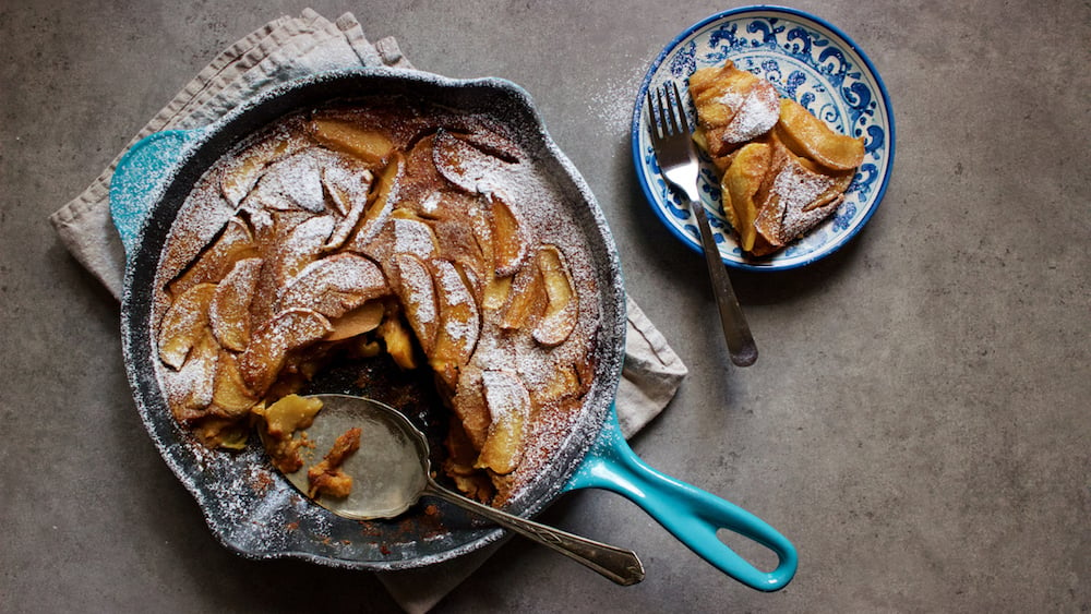 Clafoutis aux pommes