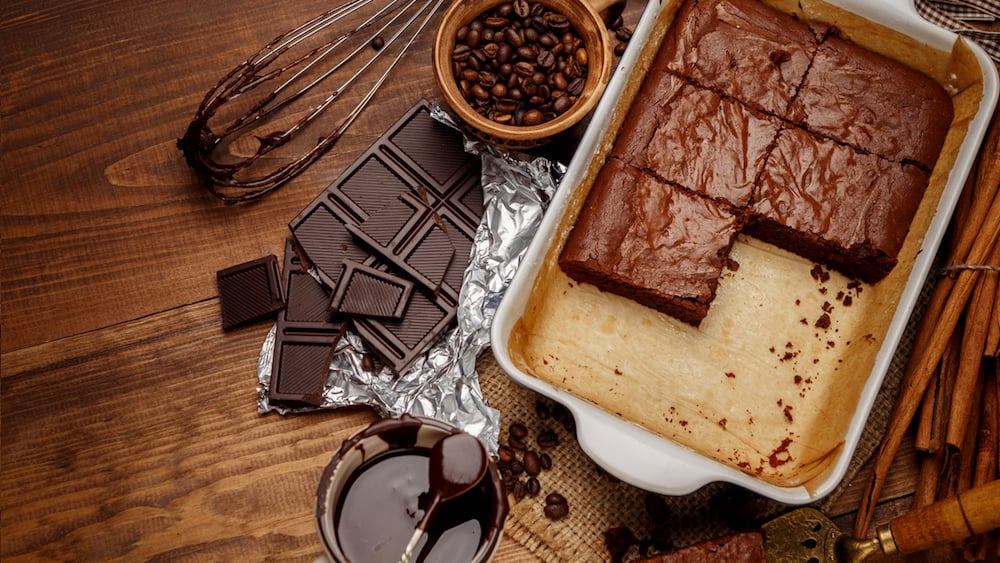 Brownie au chocolat et au café