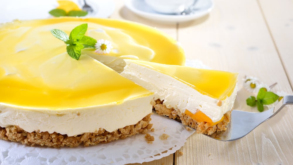 Cheesecake mangue passion